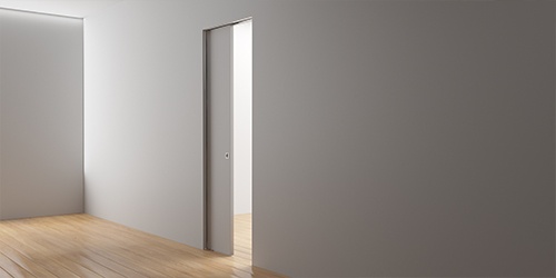 Открывание двери-пенал