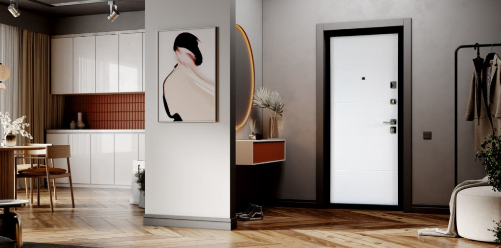 входные двери Сталлер comfort 3К в интерьере