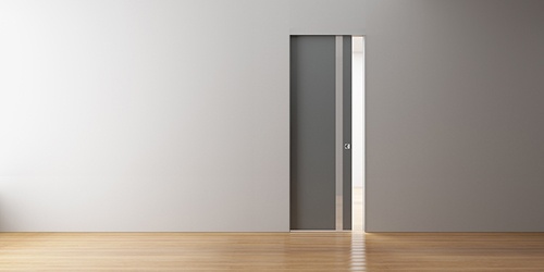 Одностворчатые двери-пенал 